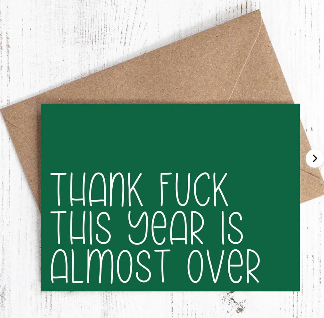 Thank f%$k this year's almost over