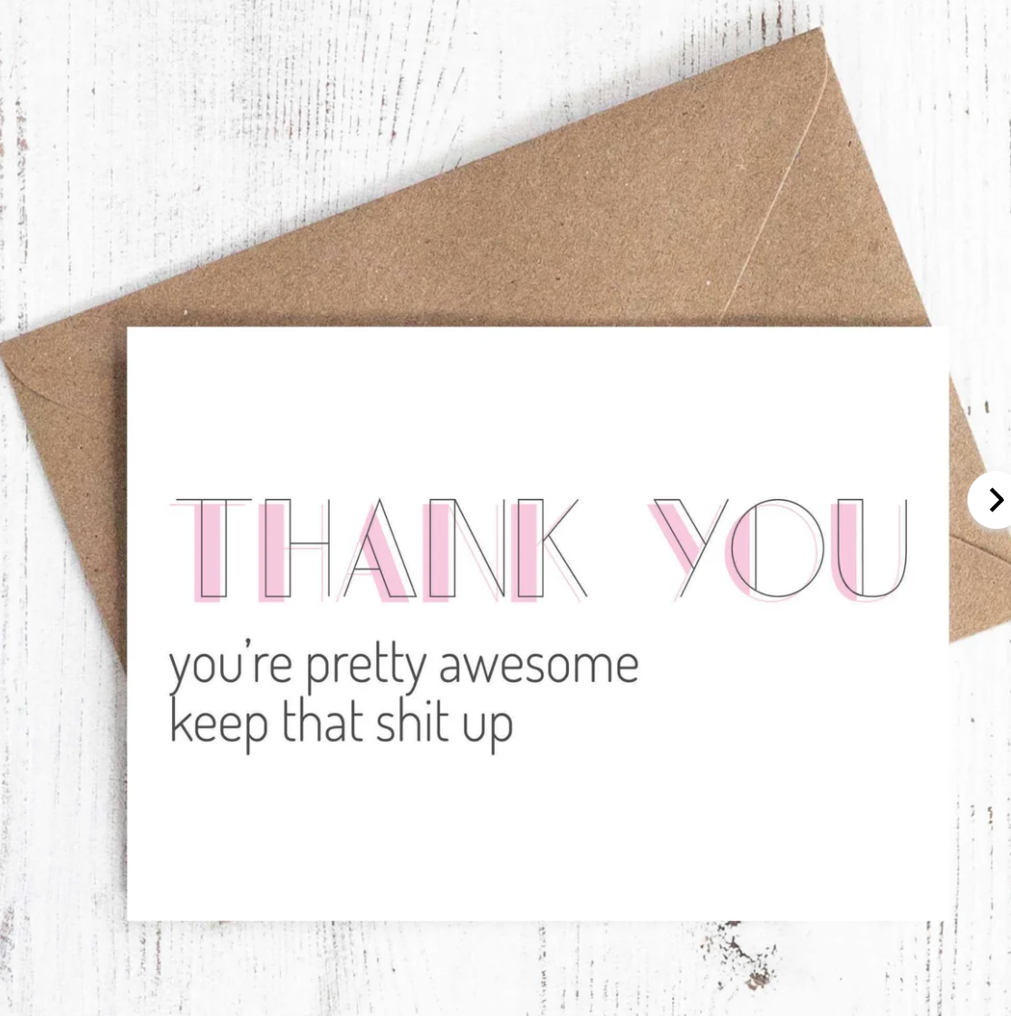 Thank you. You're pretty awesome