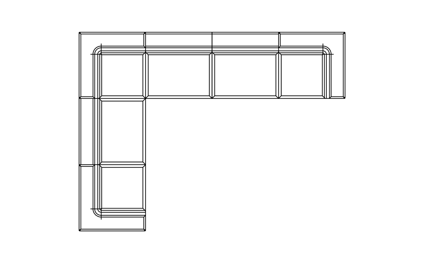 Relax Modular 6 L-Sectional