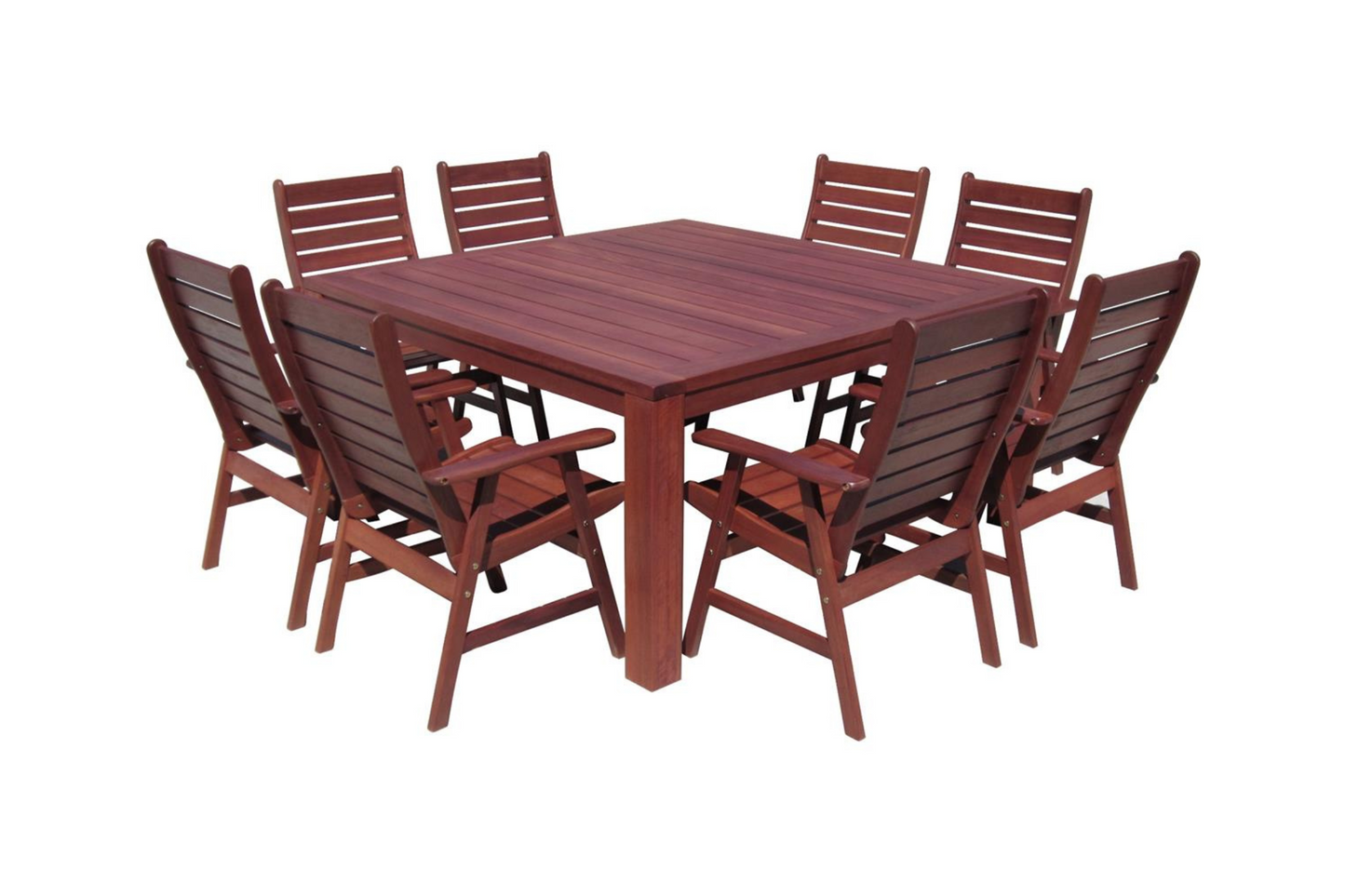 Boston Wide Board Post Leg Table