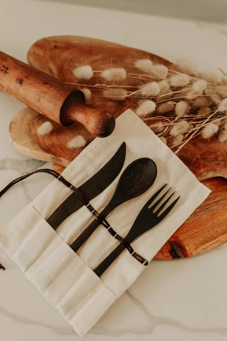 Adults Wooden Utensil Set