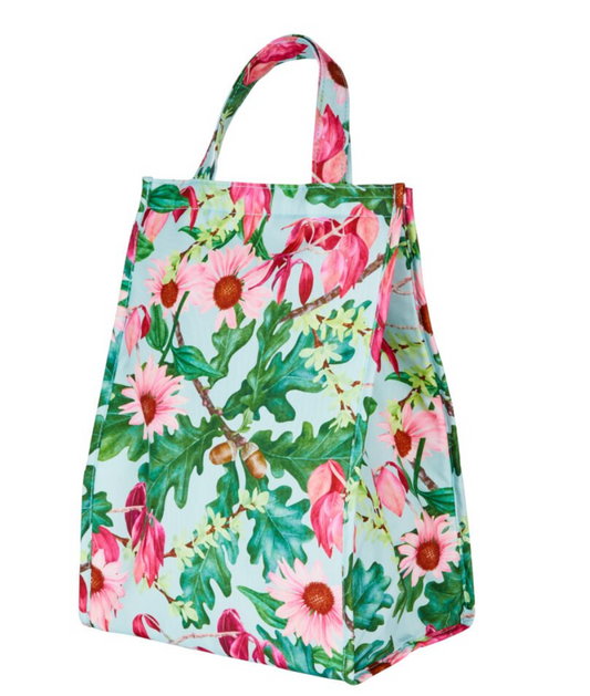 Insulated Lunch Bag- Daisy Green