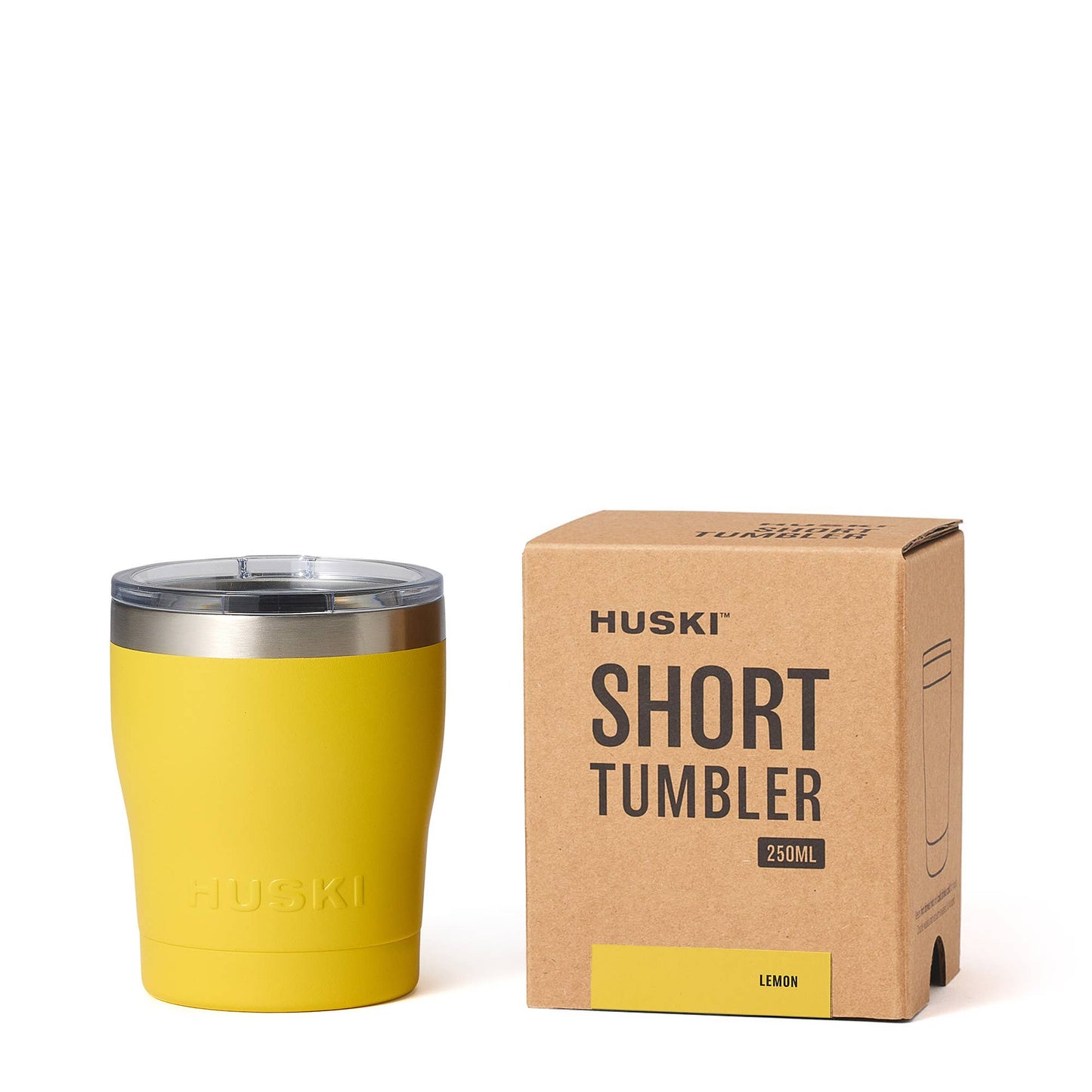 Huski Short Tumbler 2.0 - Lemon (Limited Release)