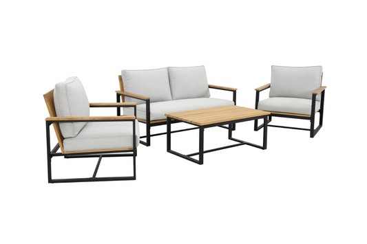 Kate 4 Piece Lounge Set With Coffee Table