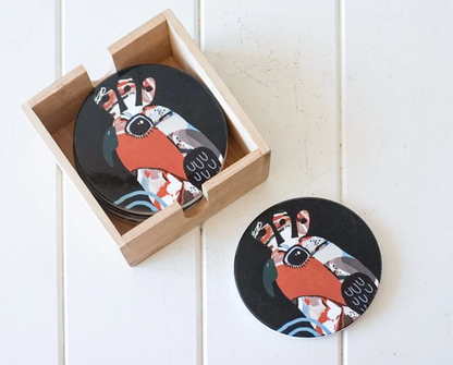 Ceramic Coasters BIRDIE
